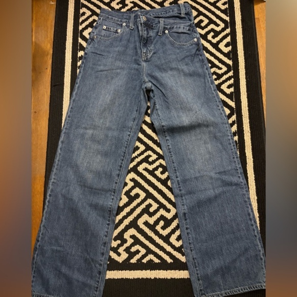 pistola light blue high-rise denim size 25
